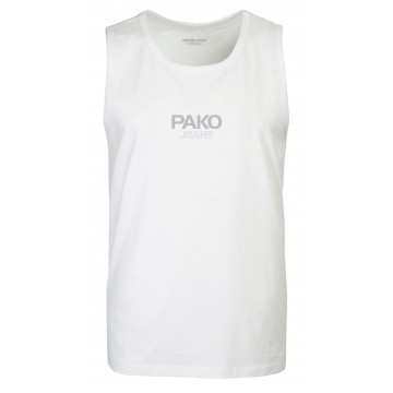 BEZRĘKAWNIK Męski Koszulka...