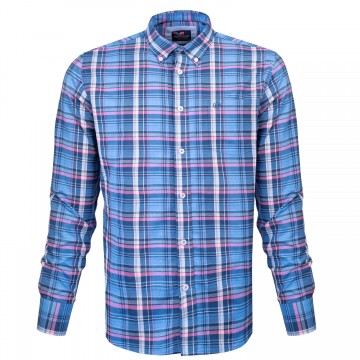 KOSZULA Męska w KRATKĘ z...