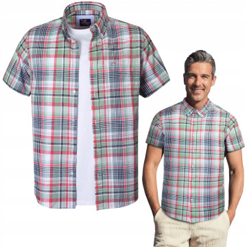 KOSZULA Męska w KRATKĘ z...