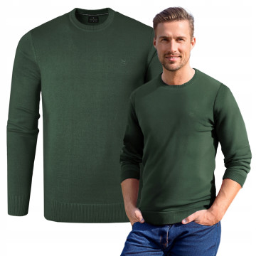 SWETER Męski Klasyczny...