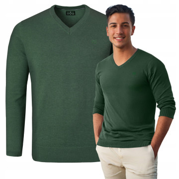 Elegancki SWETER Męski w...