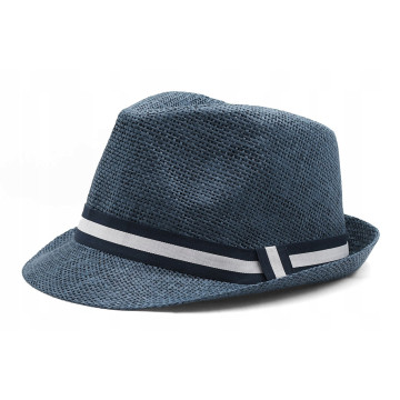 Letni kapelusz męski granat...