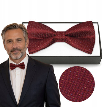 Elegancka MUSZKA Męska...
