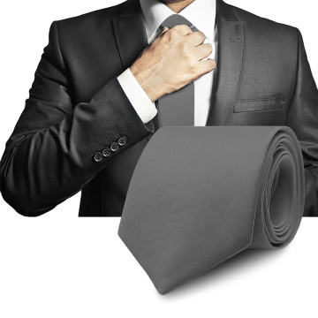 Elegancki KRAWAT Męski...