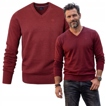 Elegancki SWETER Męski w...